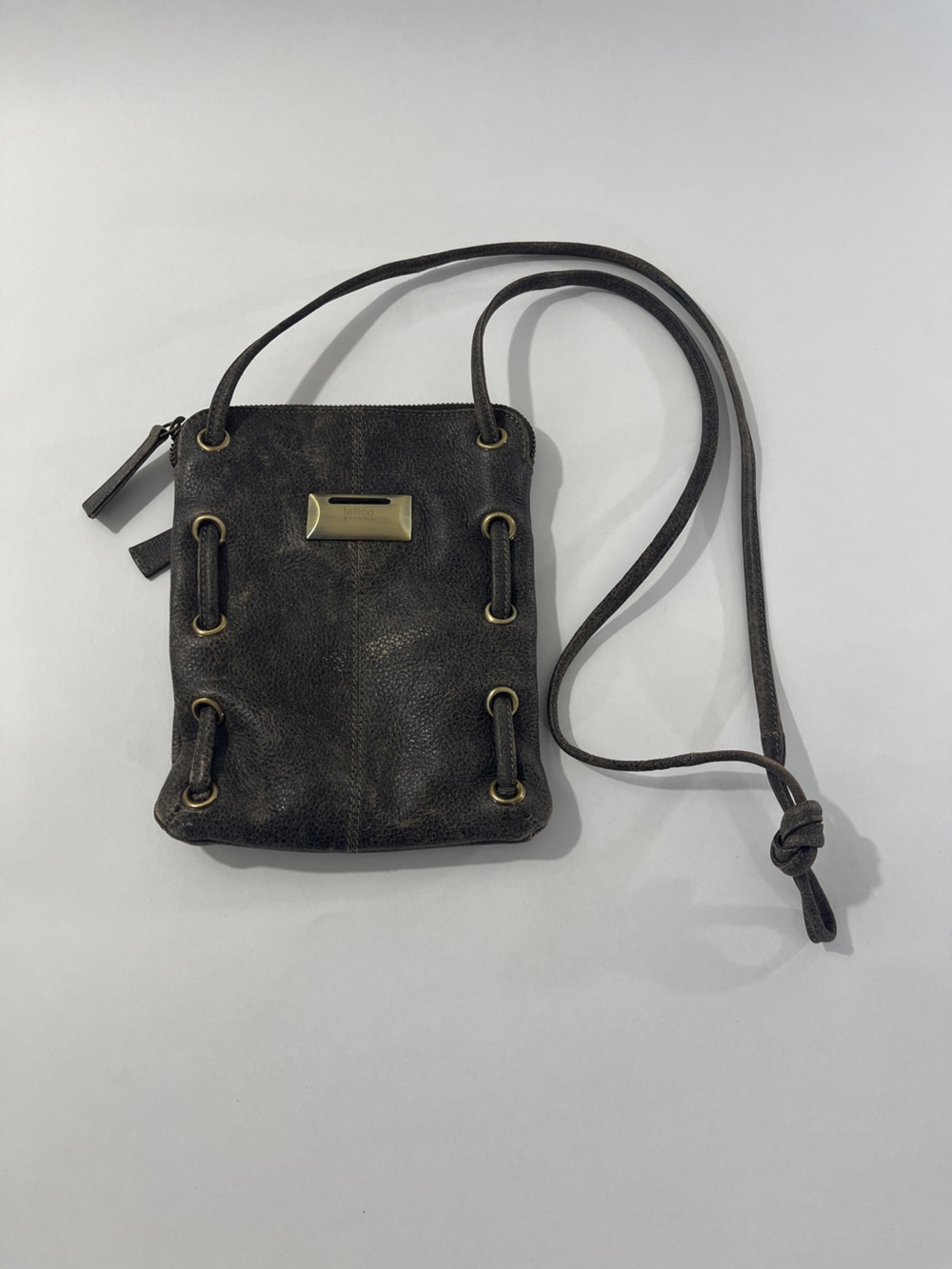 Latico Leather Zipper Bag Cross Body